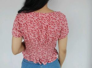 Floral Print Top
