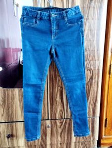 Girls&#39; Blue Denim Jeans