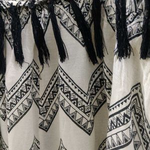 Flared Boho Short Dress