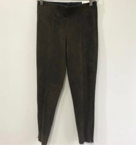 Brown Suede Pants