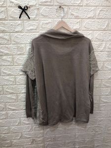 Cozy Cowl Neck Knit Top🐭