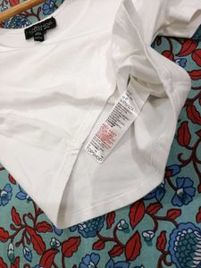 Pure White Crop Top