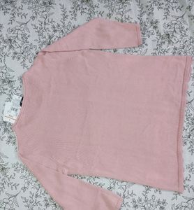Knitted Striped Boat- Neck Pullover