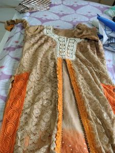 Party Wear Dress With Leggings Dupta