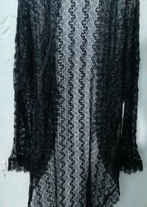 Elegant Black Lace Top