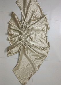 Satin Ruffle Top