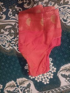 Cotton Mustard Colour Sari