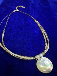 Beaded Pendant Necklace