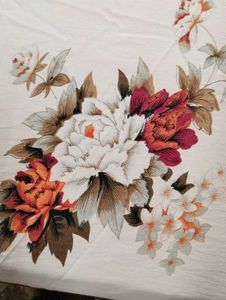 Floral Bedsheet Single Bed Imported