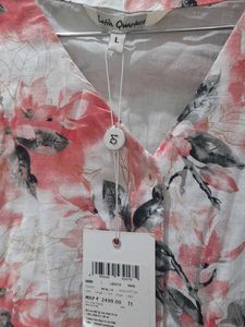 Floral Button-Down Midi Dress