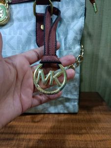 Michael Kors Hamilton MK Logo Satchel Bag