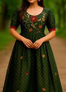 Deep Forest Green Gown💚