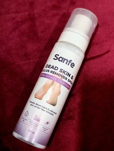 Sanfe Dead Skin & Callus Remover Spray Few Minutes