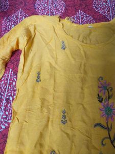 💛 Kurta plazo Dupatta Set
