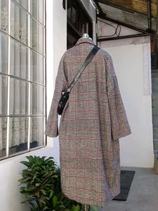 checked overcoat