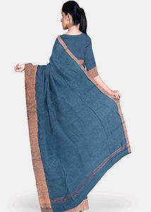 Elegant Blue Saree