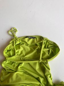 Lemon Green Dress
