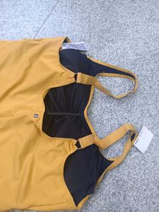 Decathlon Mustard One-Piece Swimsuit