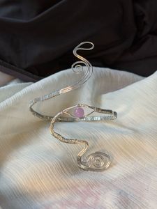 Silver Wire Upper Arm Cuff