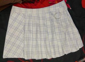Hot & Delicious Korean Plaid Mini Skirt