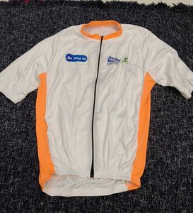 Unisex Large Size Cycling Jersey with Back Pockets