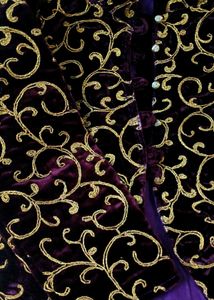 Elegant Velvet Jacket with extra margin