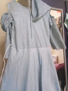 Sparkly Blue Formal Gown