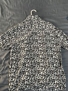 Animal Print Shirt “ S “
