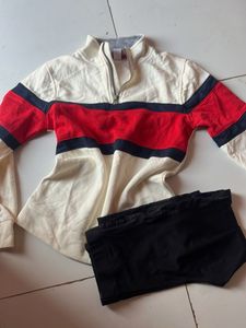 Stylish Colorblock Jacket