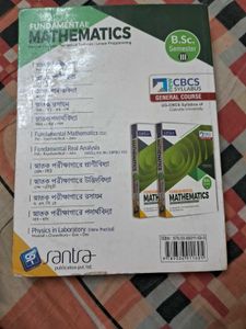 Fundamental Mathematics B.Sc. Semester III