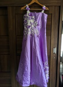 Elegant Lilac Bridesmaids dress