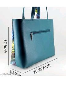 Peacock Print Tote Bag