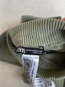 Zara Green Turtle Neck Tank Top
