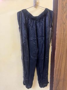 Vintage Studded Satin Pant Set