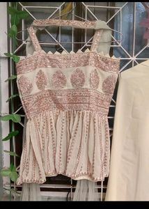 Women Kurtie Set With Plazzo &amp; Dupatta