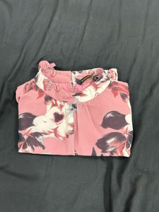 Floral Print Long Sleeve Top