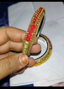 Gorgeous Beaded floral Bangle