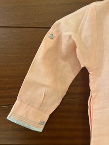 Pink Pathani Kurta Pyjama - Boys