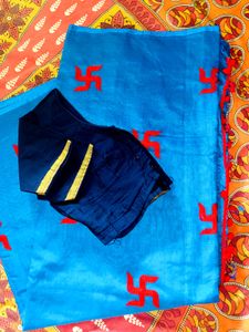 Daily 🎁🎉wear Saree With Blause ❤️