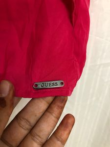 GUESS Pink Sleeveless Top