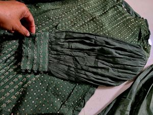 Green Afghani Dress