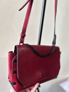 Unique Red Designer Handbag