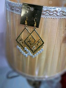 Geometric Dangle Earrings