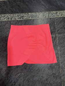 Neon Orange Skirt
