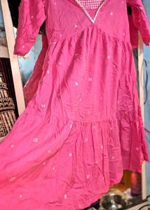 Pink Cotton dress