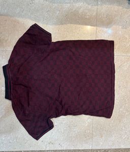 Max Burgundy  Polo T-Shirt