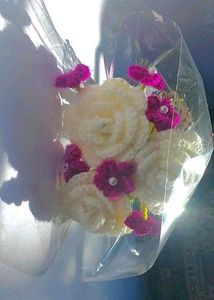 Crochet Rose Flower Bouquet 💐🌹🌹