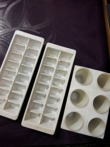 Ice Tray And Ice Cream Stand