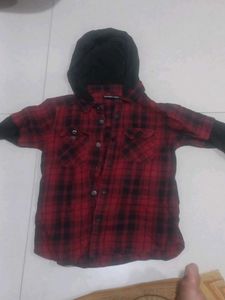 Red &amp; Black Checkered Shirt
