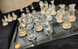 Star Glass Chess Set♟️🐴